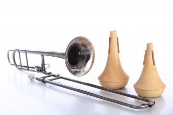 Wooden Mute for Tenor Trombone NARTISS Latvia - Image 2