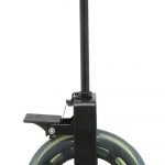 Double bass wheel end pin