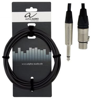 Microphone cable Peak Line 6 m / PU=10 Cables
