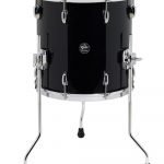 Floor Tom Renown Maple Piano Black Gretsch Drum