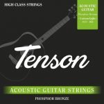 Strings for Acoustic Guitar Acoustic guitar strings Tension Phosphor Bronze .011-.052, Custom Light Strings for plucking instruments