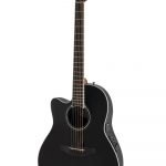 E-Acoustic Guitar Celebrity CS Standard Mid Cutaway Black Ovation