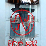 JJ ELECTRONIC ECC832 / 12DW7 product photo