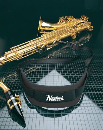 Saxophone strap Soft Sax Black, length 43,2 - 53,3cm Saxophone straps / Carrying straps - Image 4