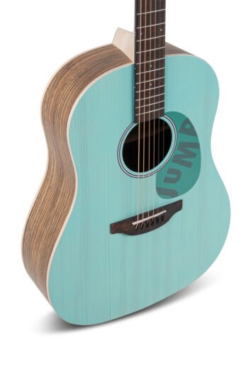 Acoustic Guitar Jump Slope Shoulder Dreadnought Celeste Ovation - Image 4