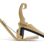 Capo Quick-Change Capo acoustic guitar Gold Guitar Accessories