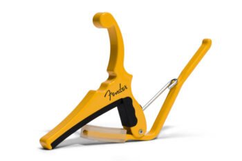 Capo FENDER x KYSER Quick-Change E-Guitar butterscotch blonde Guitar Accessories - Image 3