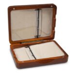 Reed case Alto Saxophone 6 reeds Red brown lacquered finish Reed cases