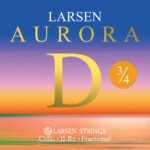 Cello Strings Larsen Aurora D 3/4 Strings for cello