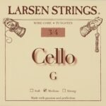 Cello Strings Original Fractional - small sizes G 3/4 Strings for cello