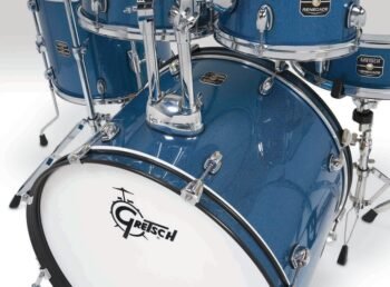 Drum set Renegade Blue Sparkle Gretsch Drum - Image 4