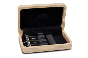 Reed case English Horn 3 reeds Red brown lacquered finish Reed cases