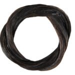 Violin/viola bow hair Premium Single layer black 33 Bow hair