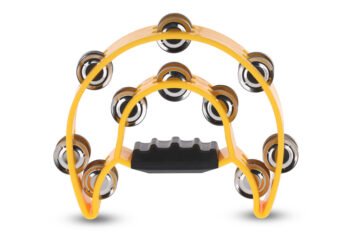 Jingle wreath Half moon 20 jingles Yellow Small percussion - Image 4