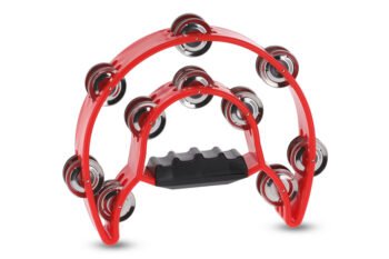 Jingle wreath Half moon 20 jingles Red Small percussion - Image 2