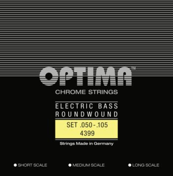 E-Bass Strings Chrome Strings Round Wound Long Scale Set 4-string medium Strings for E-Bass - Image 2