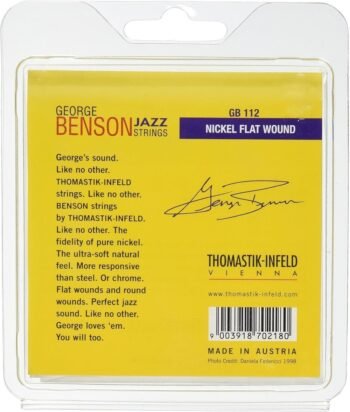 Strings for E-guitar George Benson Jazz Guitar Set flatwound E-guitar strings - Image 2