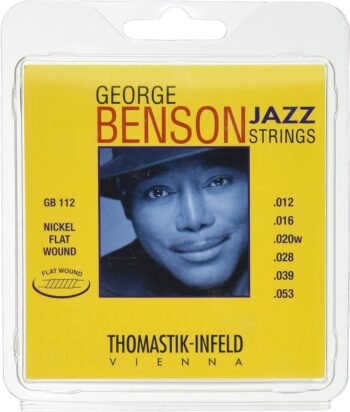 Strings for E-guitar George Benson Jazz Guitar Set flatwound E-guitar strings