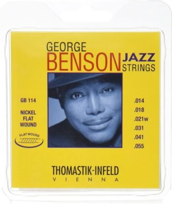 Strings for E-guitar George Benson Jazz Guitar Set heavy flatwound E-guitar strings - Image 2