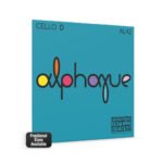 Cello Strings Alphayue D 3/4 Strings for cello