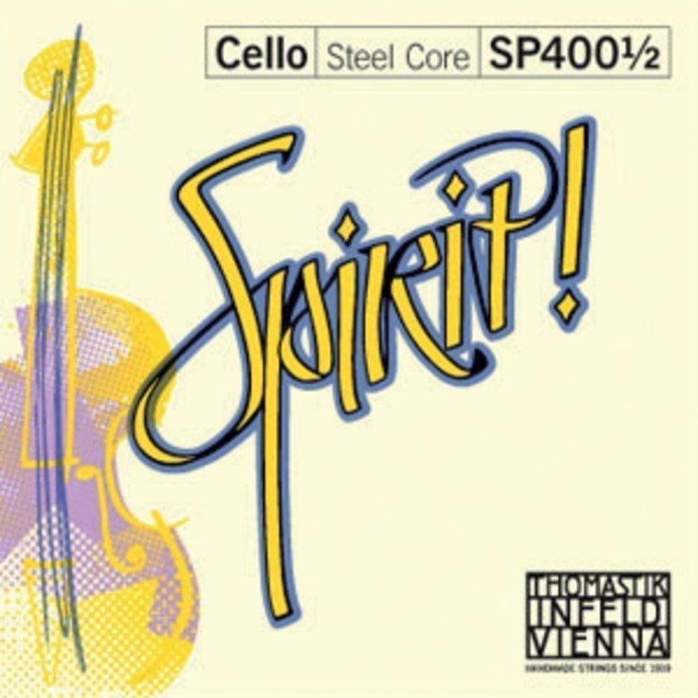 116847 Cello Strings Spirit Fractonal – for small sizes C 1/2 Strings for cello - Image 1