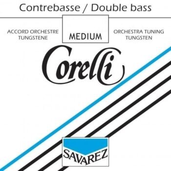 Double bass strings Orchestral tuning wolfram Medium Strings for Double Bass