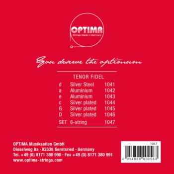 Fidel strings Steel Set 6-string different strings for string instruments - Image 2