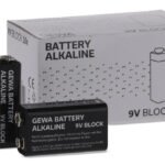 Battery Alkaline 9 V Block Batteries