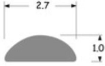 Fretwire Nickel silver b:2.7 x a:2.8 mm Guitar Accessories - Image 4