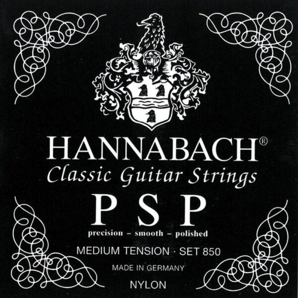 Strings for classic guitar Serie 850 Medium tension PSP G3 Strings for classic guitar