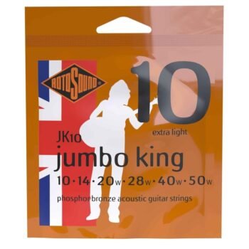 Strings for Acoustic Guitar Jumbo King Set Extra Light 10-50 Acoustic guitar strings - Image 3