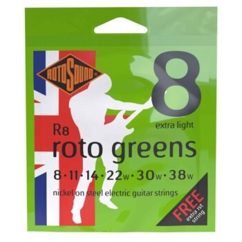 Strings for E-guitar Roto Set Ex-Light 8-38 E-guitar strings - Image 3