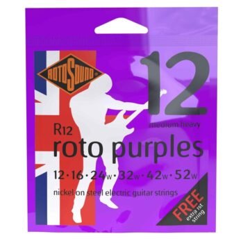 Strings for E-guitar Roto Set Medium Heavy 12-52 E-guitar strings - Image 3