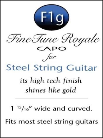 Capo Fine Tune Royale Acoustic Gold Guitar Accessories - Image 2