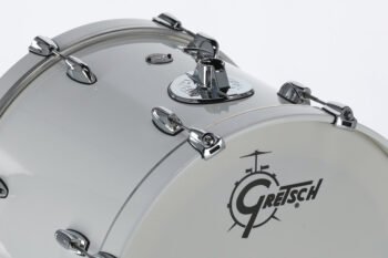 Bass Drum Renown Maple Piano White Gretsch Drum - Image 4