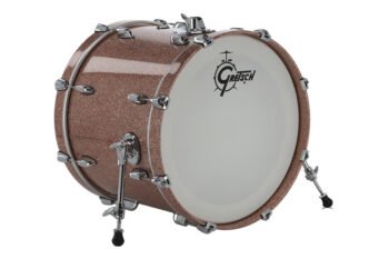 Bass Drum Renown Maple Champagne Sparkle Gretsch Drum - Image 3