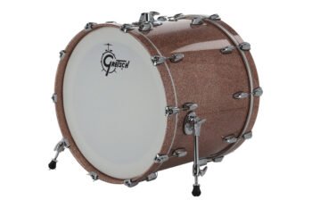 Bass Drum Renown Maple Champagne Sparkle Gretsch Drum - Image 3