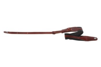 Guitar Straps Prestige 65 padded Security Locks black croc/brown Guitar Accessories