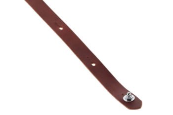Guitar Straps Prestige 65 padded Security Locks black croc/brown Guitar Accessories - Image 2