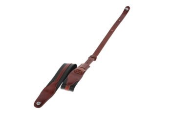 Guitar Straps Prestige 65 padded Security Locks black croc/brown Guitar Accessories - Image 4