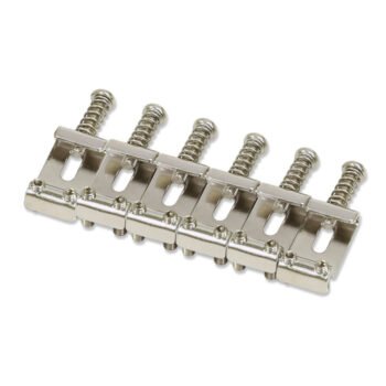 Saddles Stratocaster models 11 mm wide, nickel Guitar Accessories