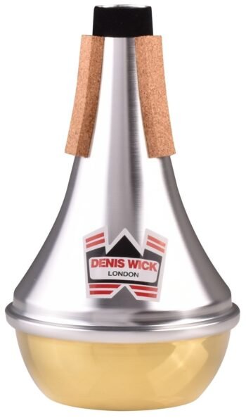 Mutes Straight 5504B Trumpet, brass bottom Denis Wick mute