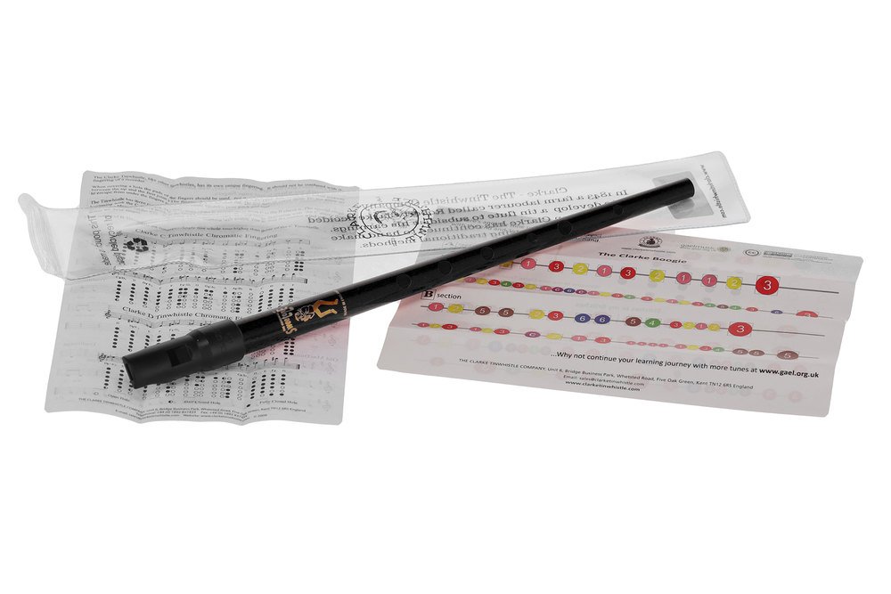 128570 Pennywhistle Sweetone Black Kazoos / Flageolets - Image 1