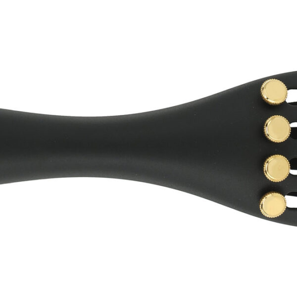 Violin tailpiece ULTRA Multi-system 4/4 without screwdriver/screws gold plated Tailpieces