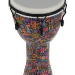 Djembé Liberty Series Mechanically Tuned 12 Abstract Liberty Series