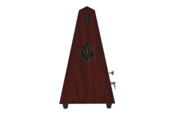 Metronome Pyramid shape Mahogany grain 855111 Wittner - Image 2
