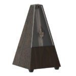 Metronome Pyramid shape Walnut grain 814K Wittner