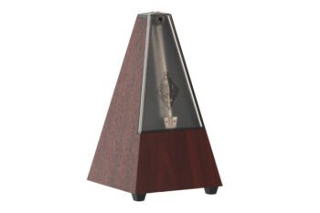 Metronome Pyramid shape Mahogany grain 812K Wittner