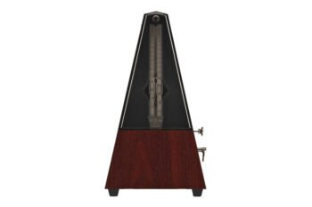 Metronome Pyramid shape Mahogany grain 812K Wittner - Image 2