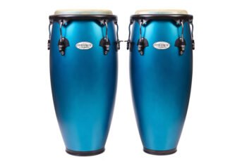 Conga Synergy Wood Conga Set matte ocean blue Toca Percussion